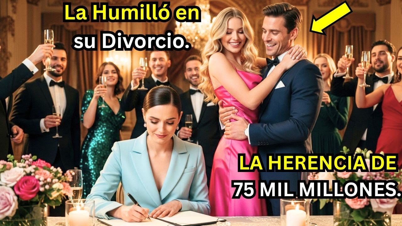 La Humilló en su Divorcio. No Sabía que su Tío Abuelo le Dejó un Imperio de 75 Mil Millones.