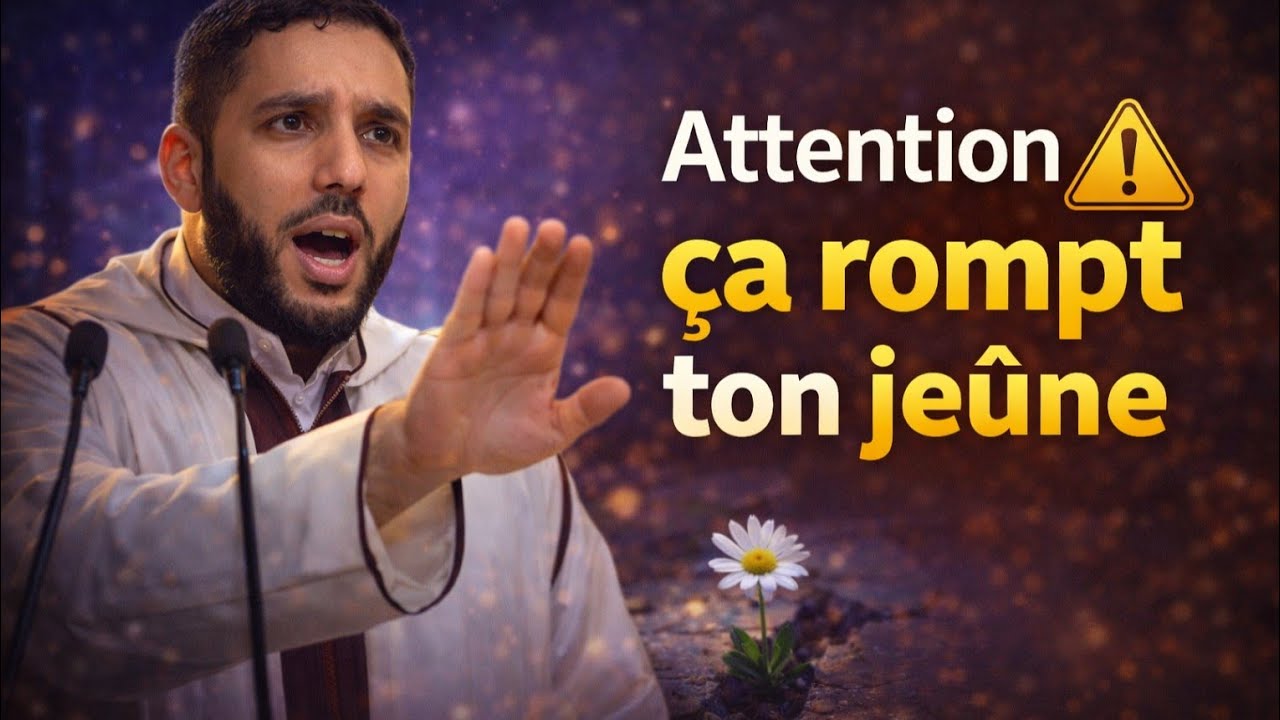 5 Erreurs Qui Annulent Ton Jeûne Pendant le Ramadan ~ Attention à Ces Pièges