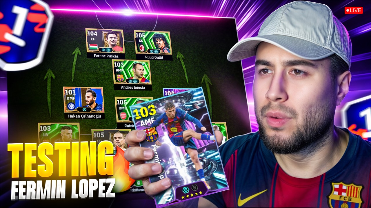 🔴 LIVE - CAN FERM&Iacute;N L&Oacute;PEZ KEEP UP WITH THE BIG BOYS?! 🤔 EFOOTBALL 2026 #INDOSQUAD