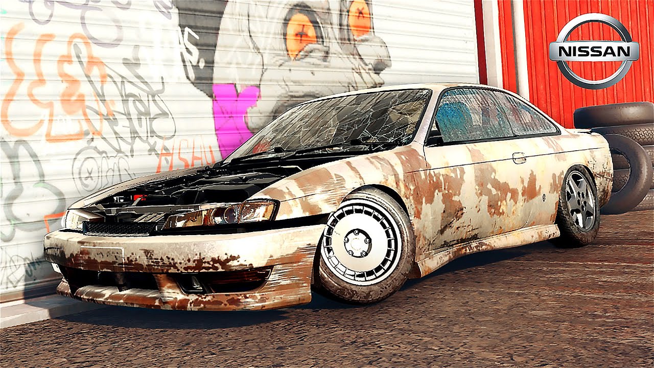 Rebuilding SILVIA S14 In NFS Unbound With Mods