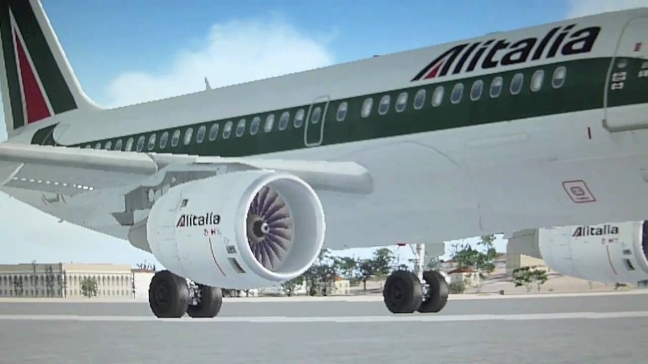 A319 Alitalia Decollo da Catania