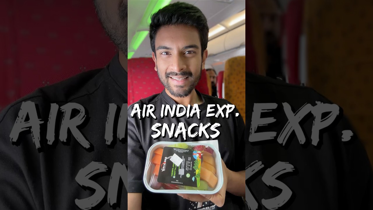 Are Air India Express&rsquo;s Snacks Any Good? 🤔✈️