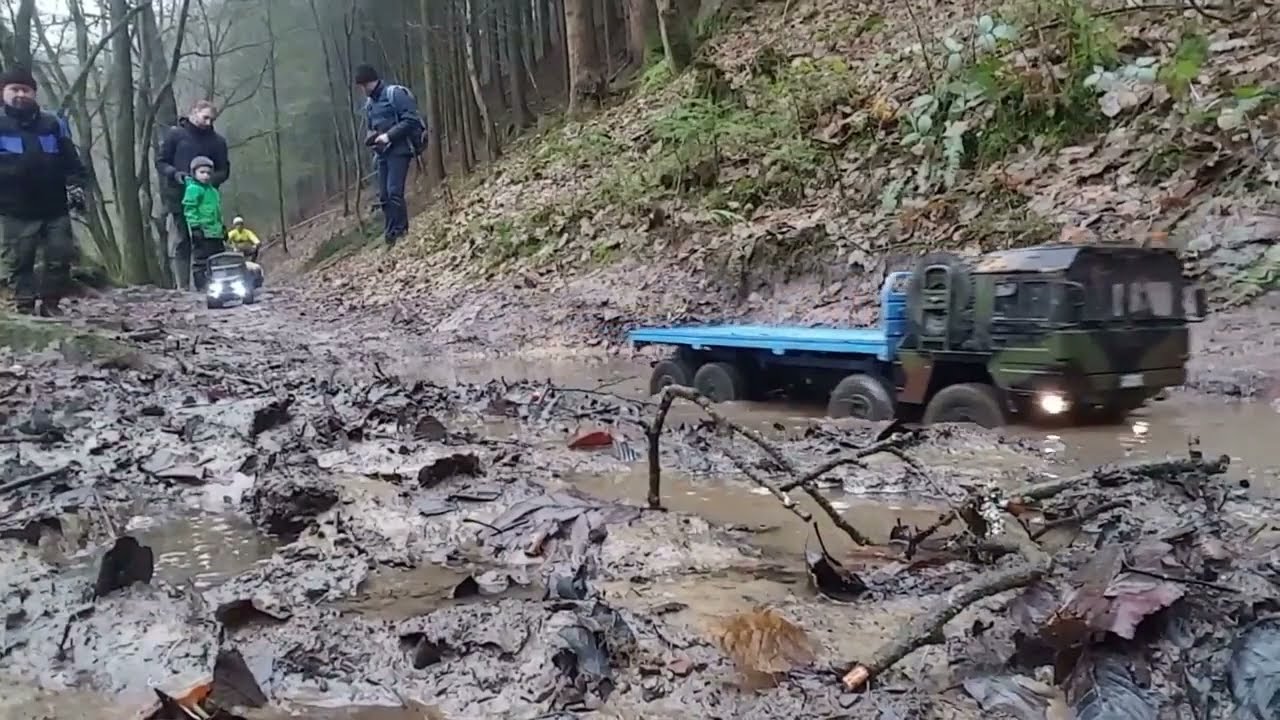 RC Scale Crawler Tour in Burscheid Steine, Wasser, Schlamm vom 3 Advents 2017 Beste Scale Strecke