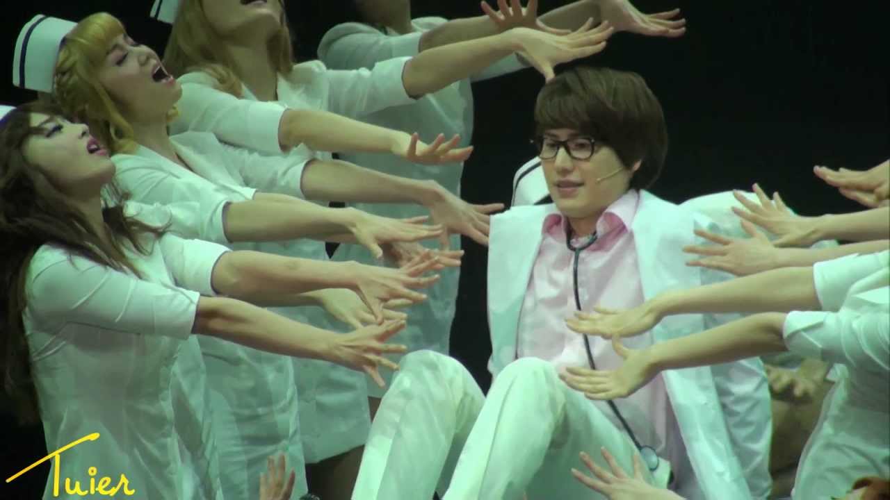 [HD fancam] 120529 Catch Me If You Can - Frank Kyuhyun Hospital Nurse Scene Cut