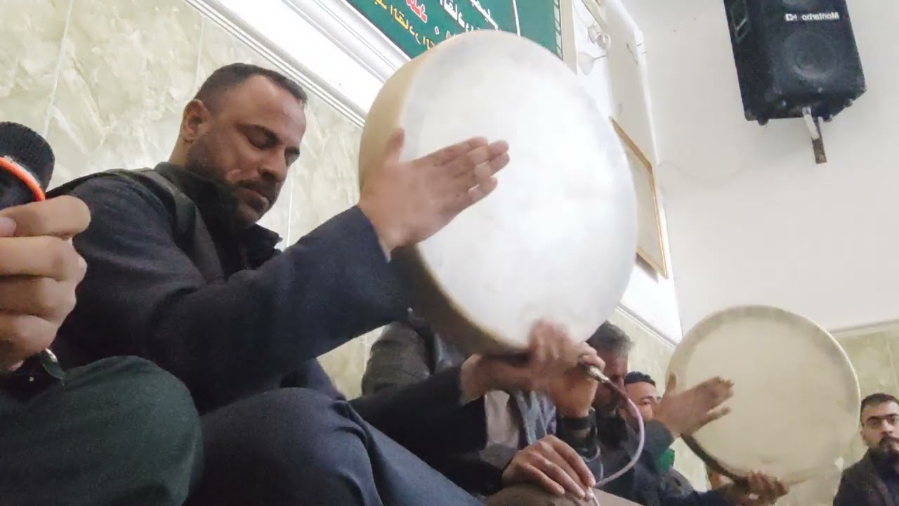 مديح عثمان عبيد وصلاح عبيد في تكيه حاتم العبيد