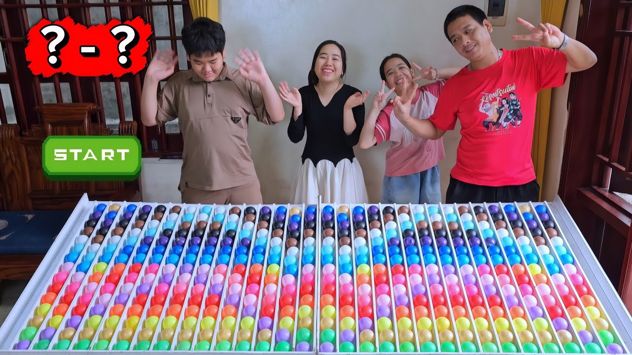 🌈🔥🆚️ Color Ball Sorting Game | Satisfying ASMR & Puzzle Duel - Who's the Winner?  Level 24