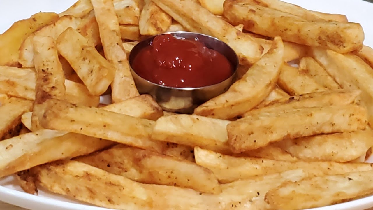 Хрустящая картошка фри 🍟 | Знаменитая, вкусная, хрустящая закуска, идеально подходящая для дождли...