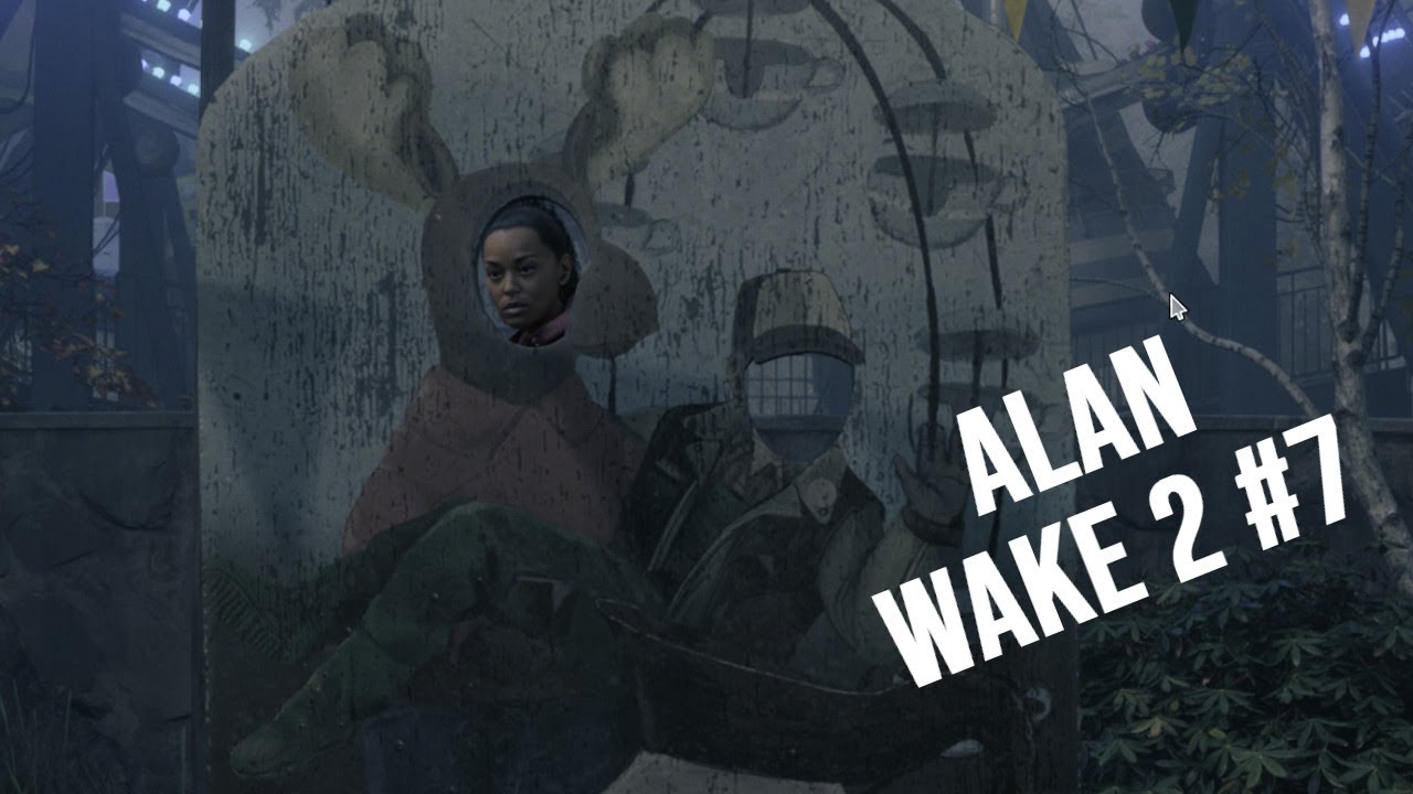 Alan Wake 2 NG+#7 По следу культа! Кофейный парк!