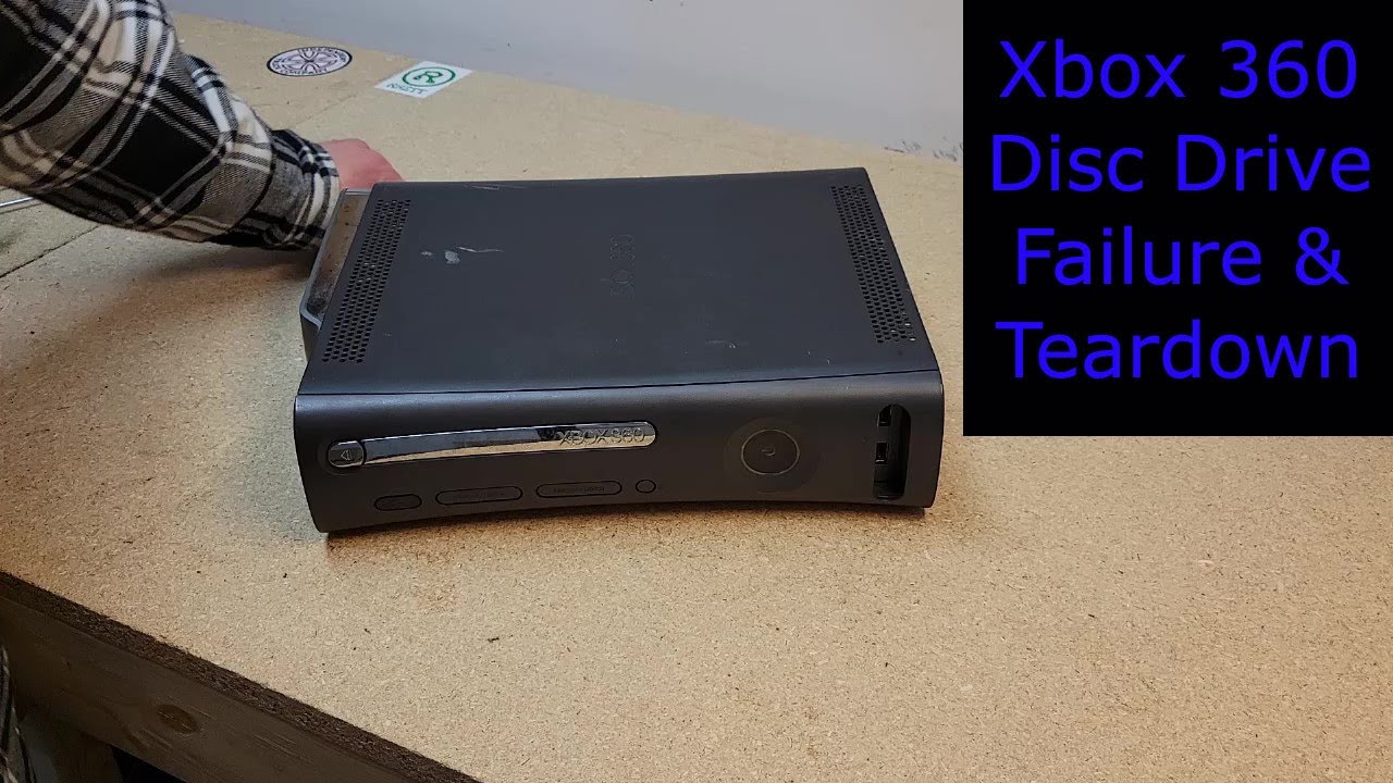 Xbox 360 Disc Drive Failure & Teardown