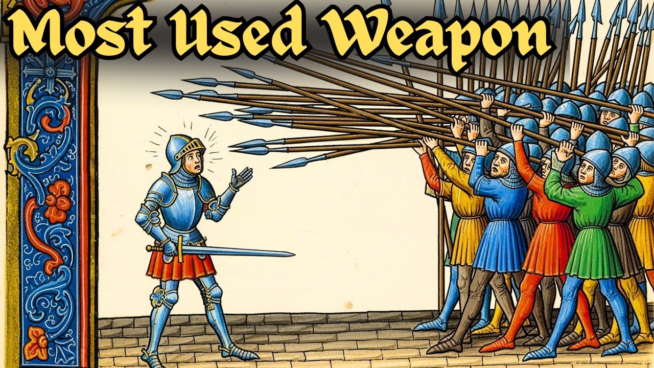 The Weapon 90% of Medieval Soldiers Actually Used (Not the Sword… This One)