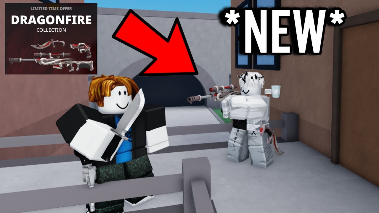 *NEW* DRAGONFIRE COLLECTION AND CENTRAL MAP UPDATE!!!!! | Murderers Vs Sheriffs Duels