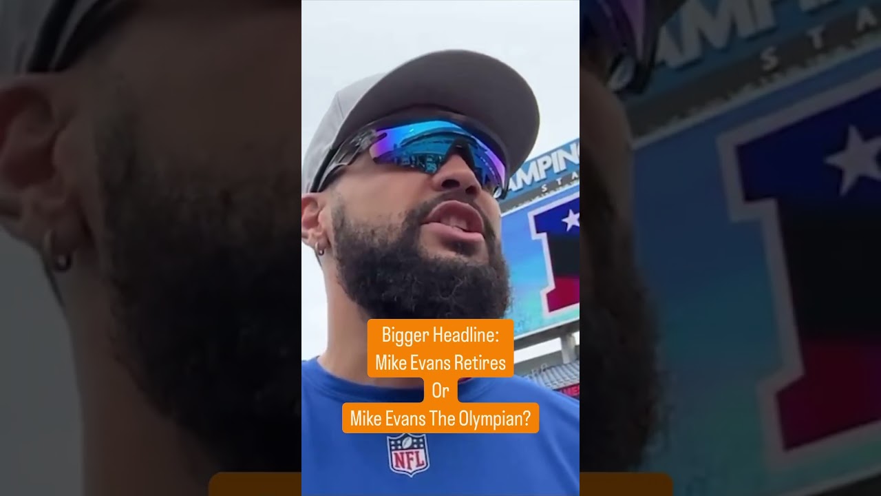 Mike Evans speaks on retiring and Olympics!!! #bucs #gobucs #nfl #tampabay #buccaneers