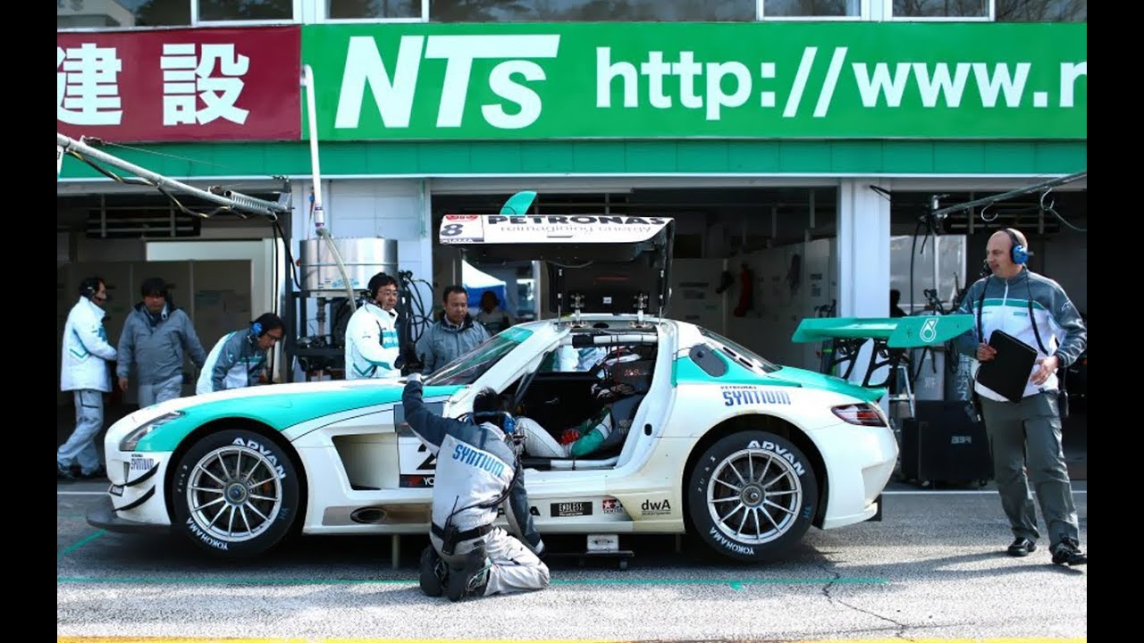 ABS FAILS AT 240KPH! | Mercedes-Benz SLS AMG GT3 at Sportsland Sugo