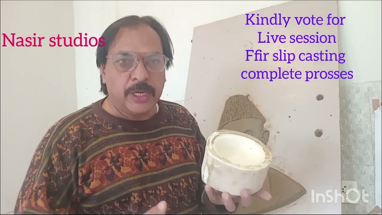 Vote for live slip casting workshop  