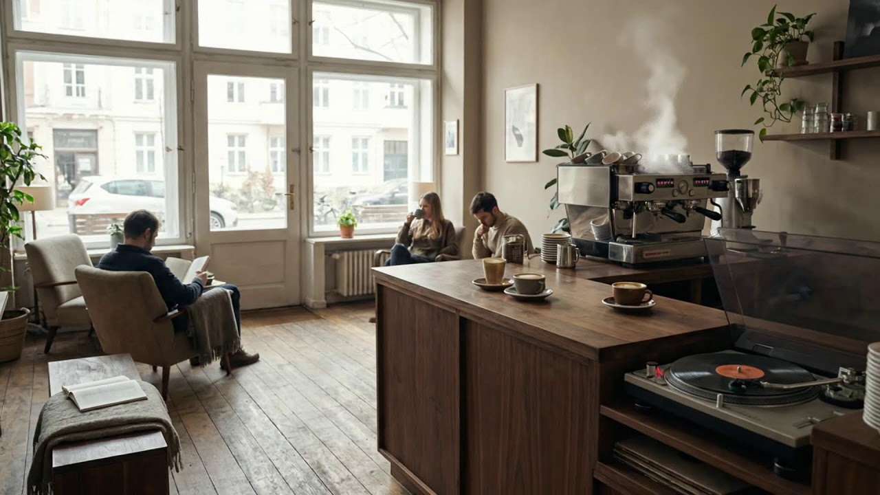 따뜻한 커피와 잔잔한 봄 재즈 ☕🌷🎵