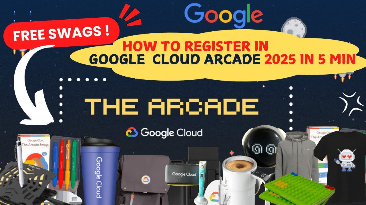 How to Register in Google Cloud ARCADE 2025?🏆 | Complete Registration process in Malayalam in 5 min!