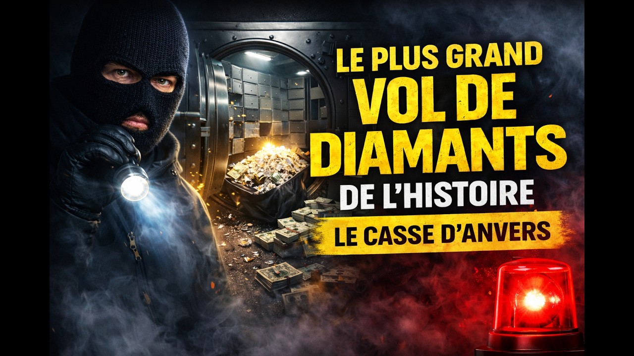 Le Plus Grand Vol de Diamants de l’Histoire | Le Casse d’Anvers