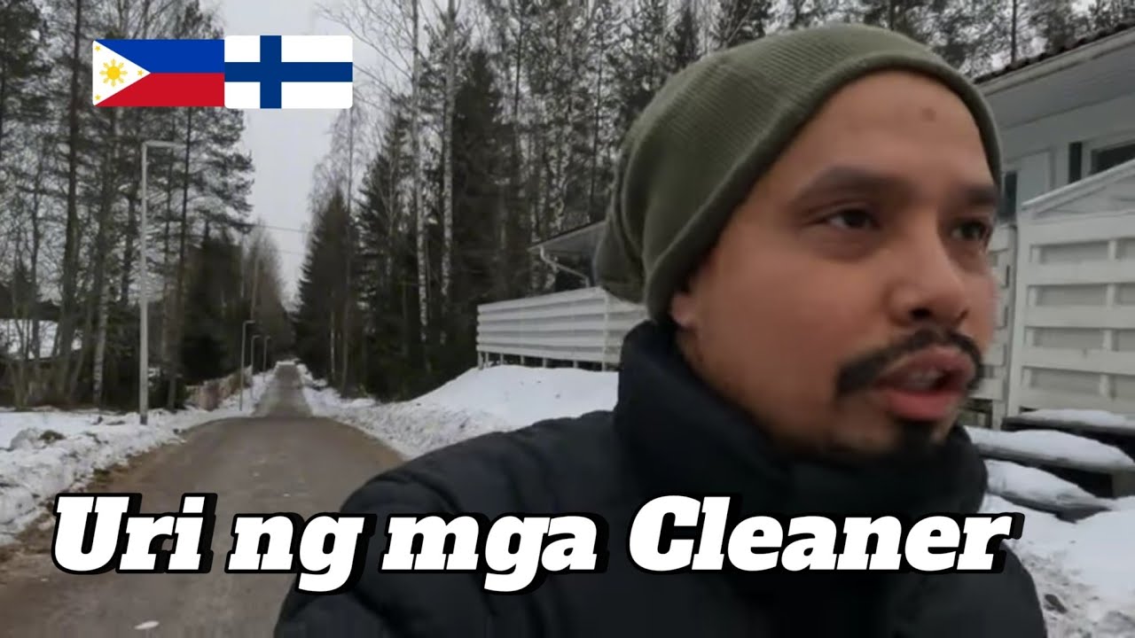 Uri ng trabaho ng cleaner sa Finland ( Meron nga bang part time dito?