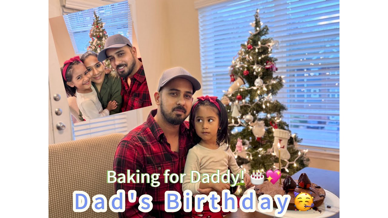 Birthday Cake Baking at Home 🎂 | Mom & Daughter Surprise for Daddy