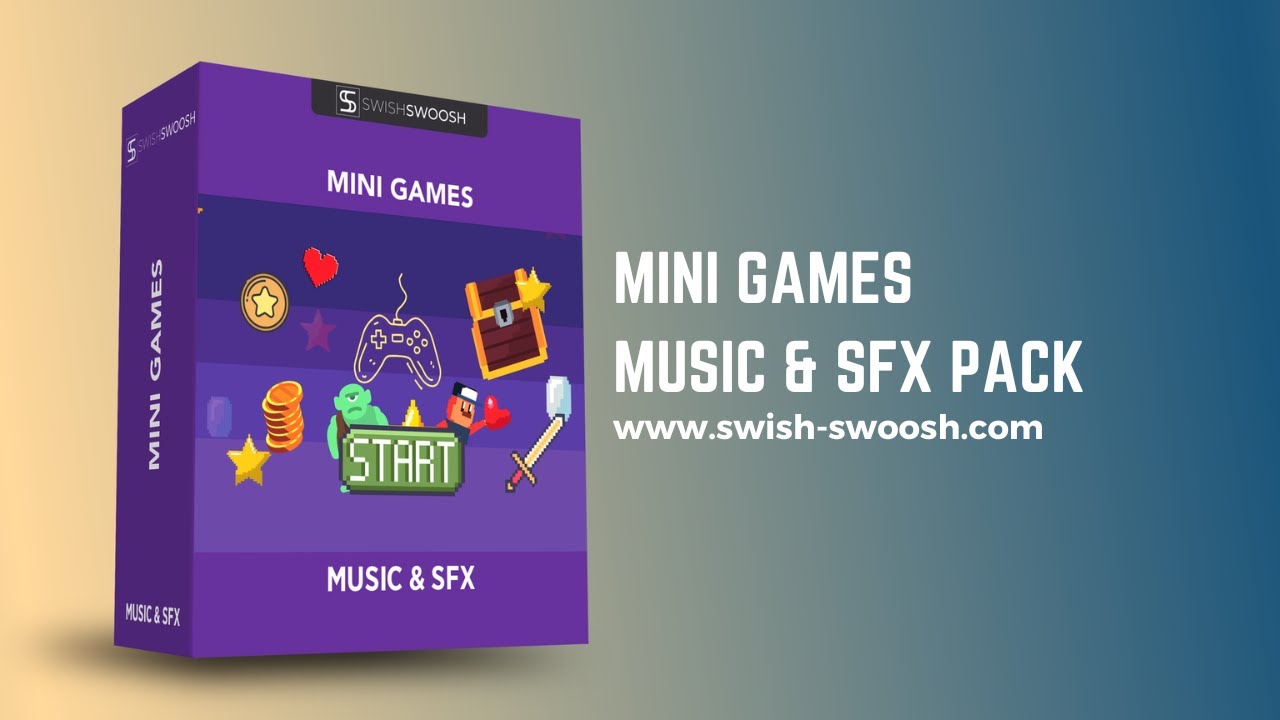 Mini Games Music and Sound Effects Pack for  Game Developer