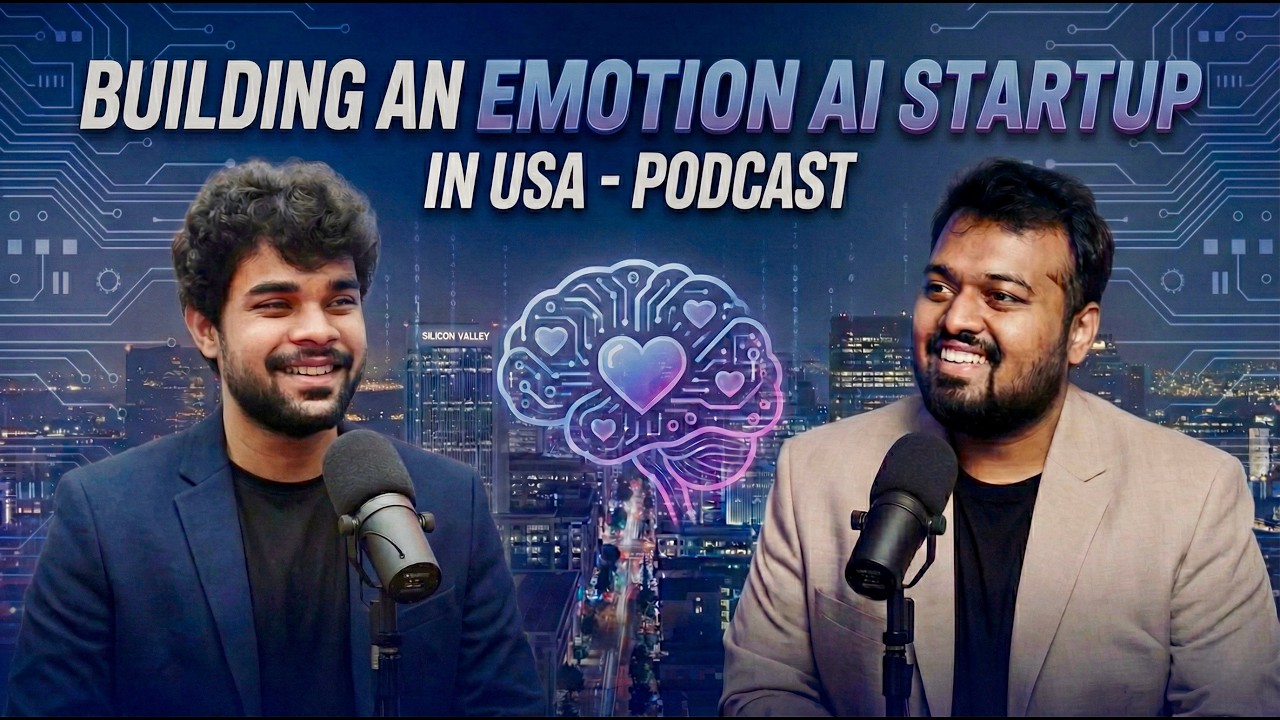 Building an Emotion AI Startup in the USA | Interview with Neuralyn Labs CEO, Nithin (Telugu)