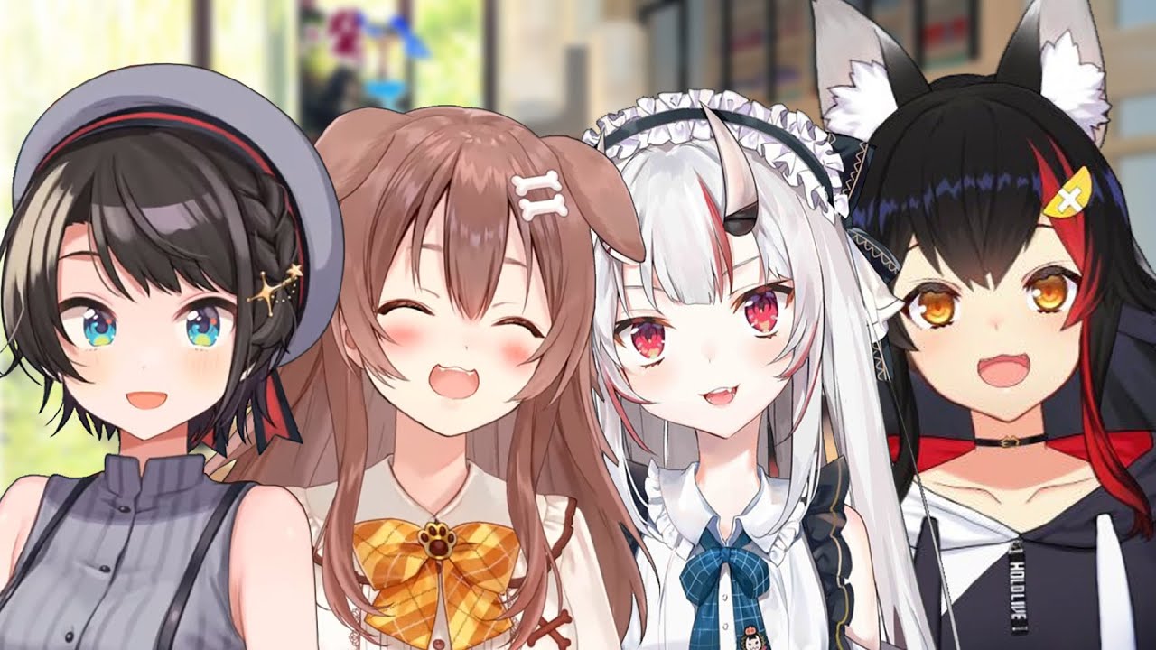 Mio, Ayame, Subaru and Korone talk about each other's good qualities