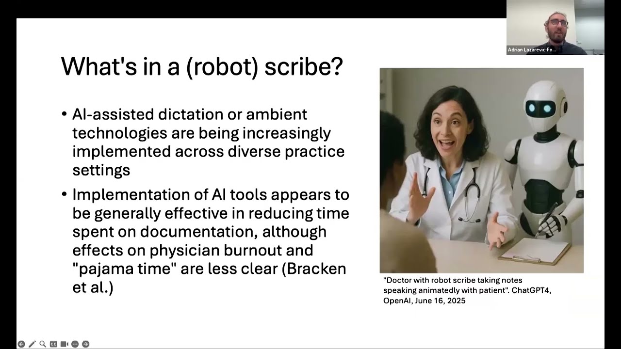 Dr. Chatbot or: how I learned to worry a little less and warily accept the AI revolution