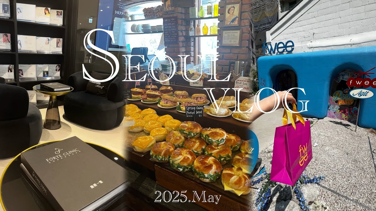 【韓国 vlog】夫婦で行く3泊4日ソウル旅行🇰🇷,グルメ&ショッピング🛍️,狎鴎亭,ソンス,ソウルの森🌳,漢南洞,riizeカムバ🧡,肌管理💉