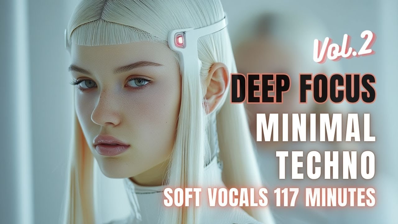 Minimal Techno for Deep Focus  #2 | Study & Work Mix (117 Minutes, Soft Vocals)