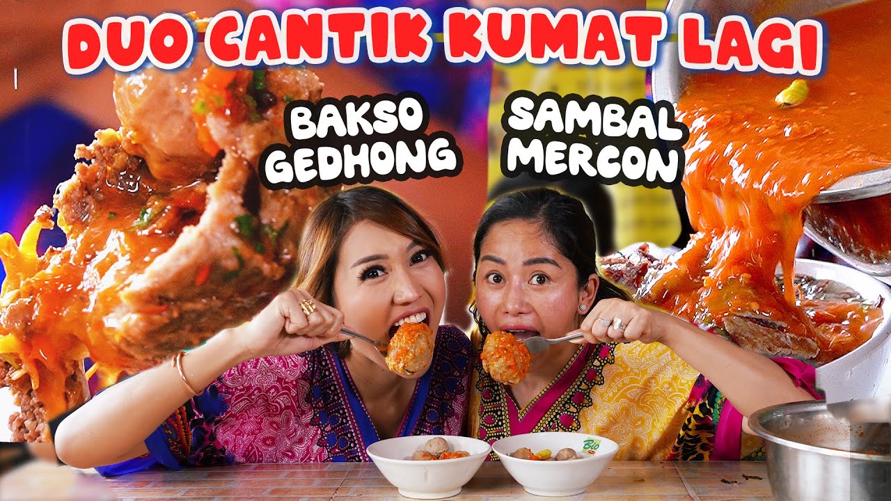 AKSI GILA LUCINTA DAN OMAY NYRUDUK BAKSO GEDHONG - KUAH MERCON!!!