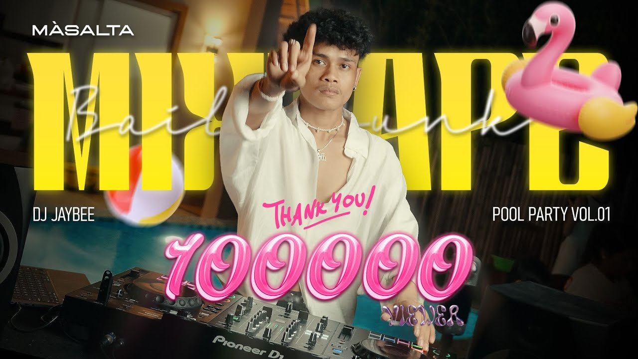 DJ JAYBEE - POOL PARTY SET 2025 (BAILE FUNK, AFRO) 🔥🇰🇭