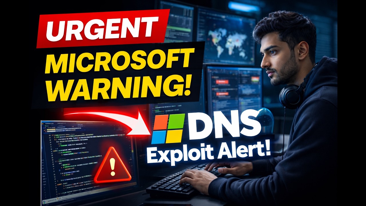 URGENT: Microsoft Warns About New DNS ClickFix Attack