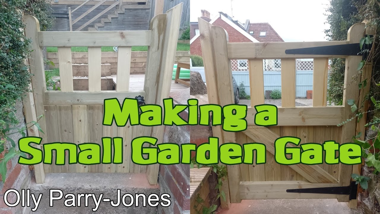 Making a Small Garden Gate