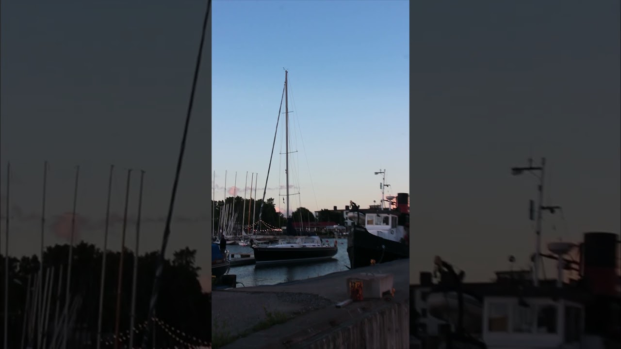 Огромный парусник ⛵ Mahtava purjevene