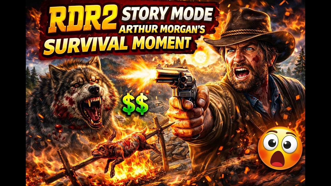 RDR2 Story Mode – Arthur Morgan’s Survival Moment