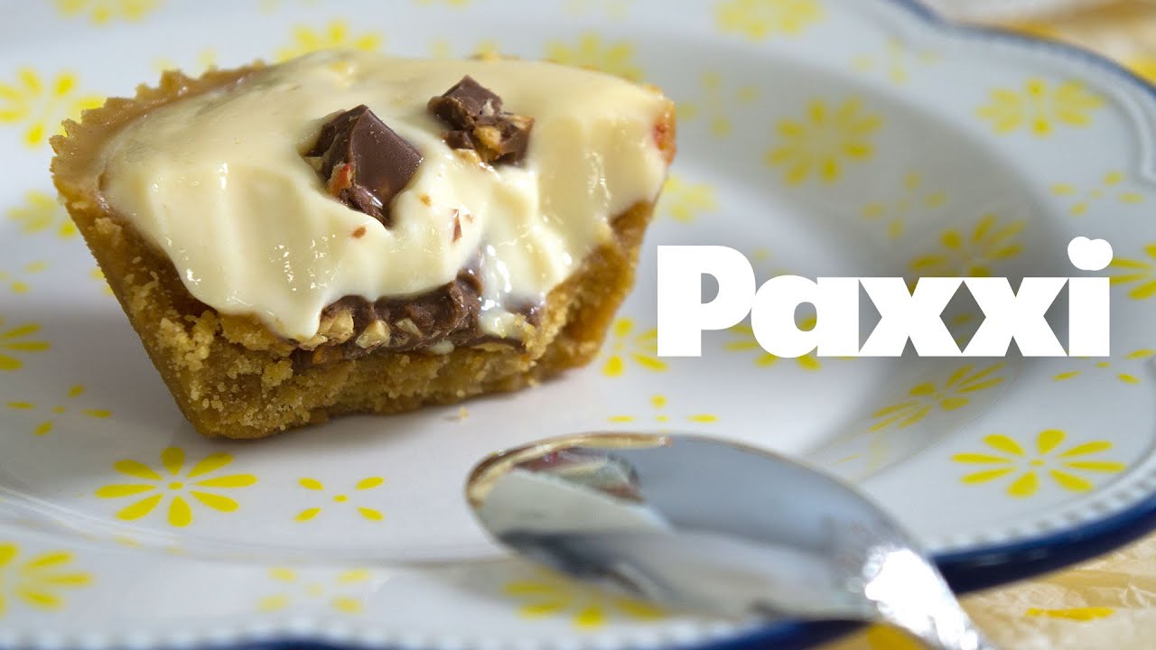 Γρήγορα ταρτάκια cheesecake με σοκολατένια έκπληξη μέσα - Paxxi E63