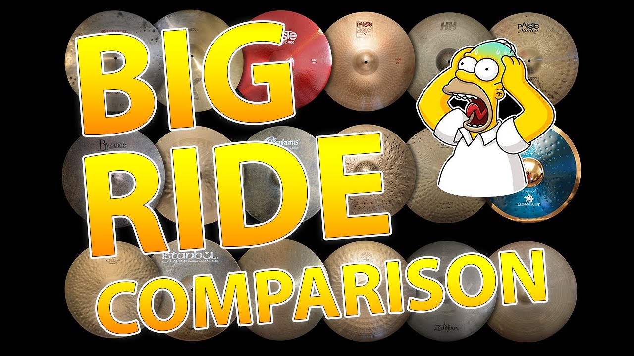 BIG Ride Cymbal Comparison