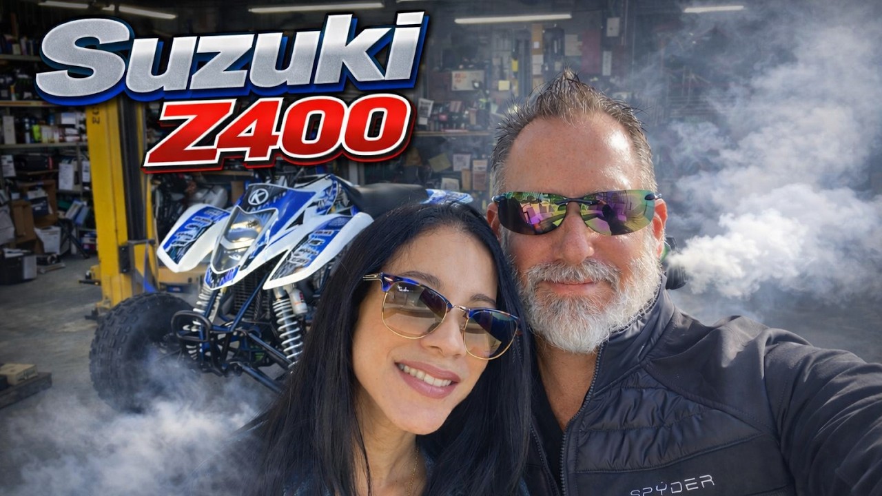 Suzuki LT Z400 Smoking And Hard to Start - Valve Seals, Head Gasket Repair