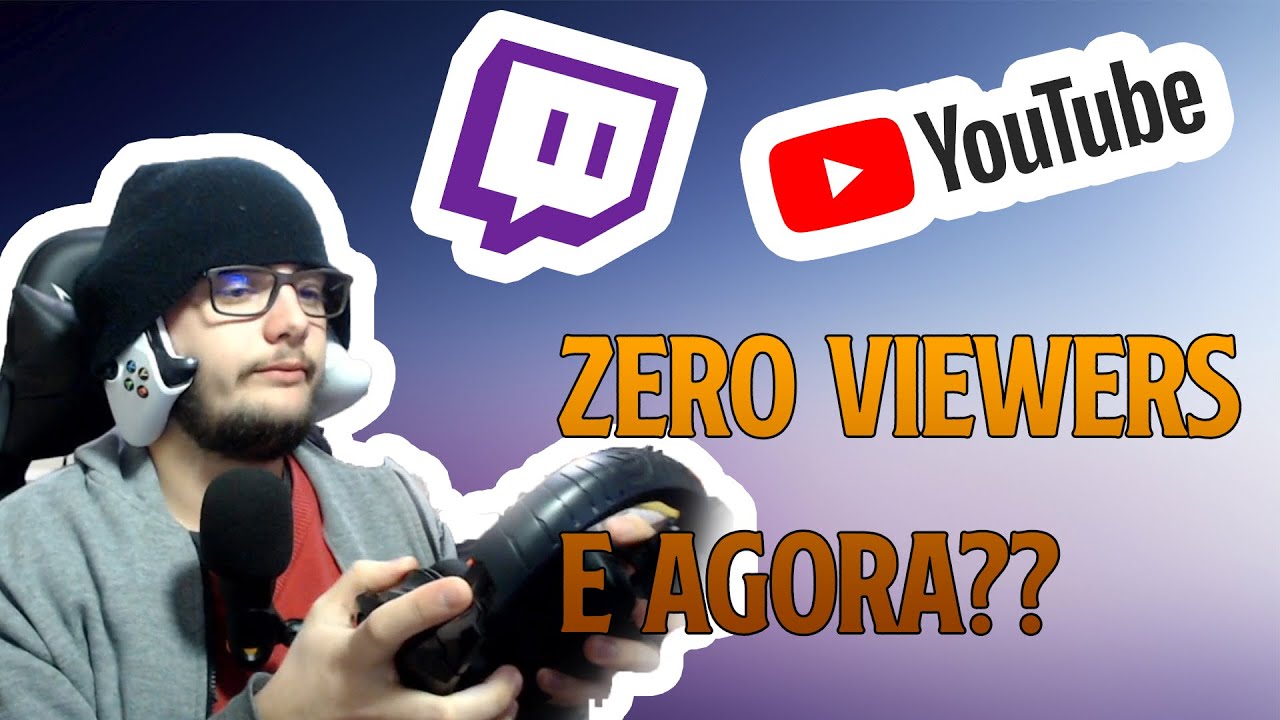 O que fazer quando NINGUÉM ta assistindo sua live????