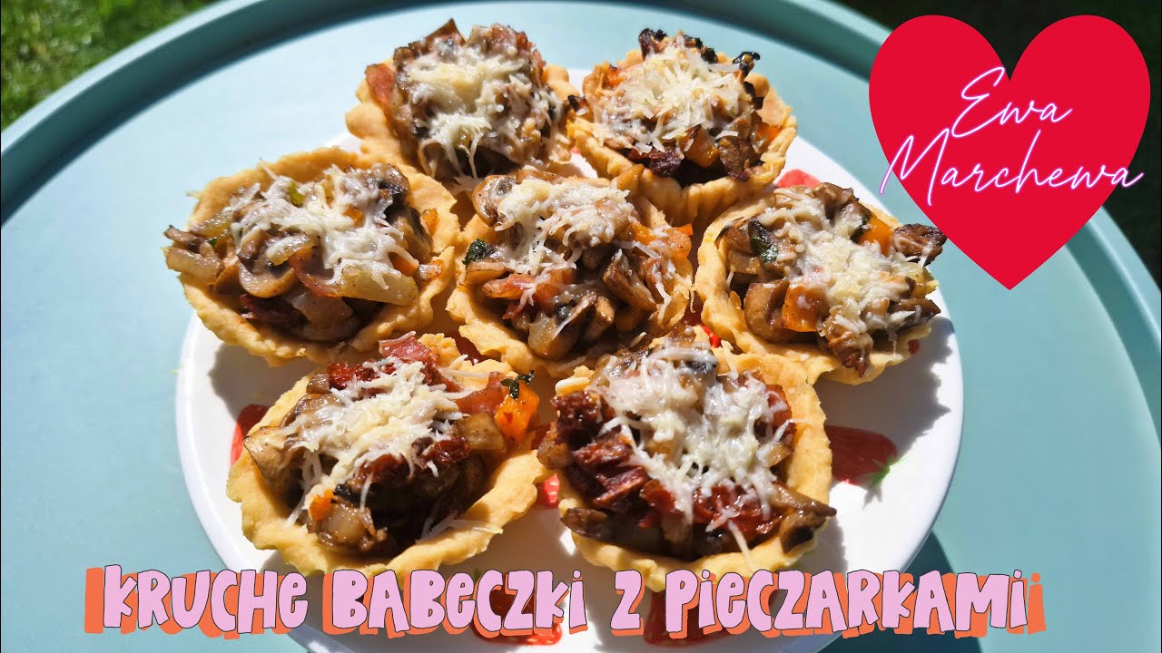 Хрустящие кексы с грибами - вкусная закуска