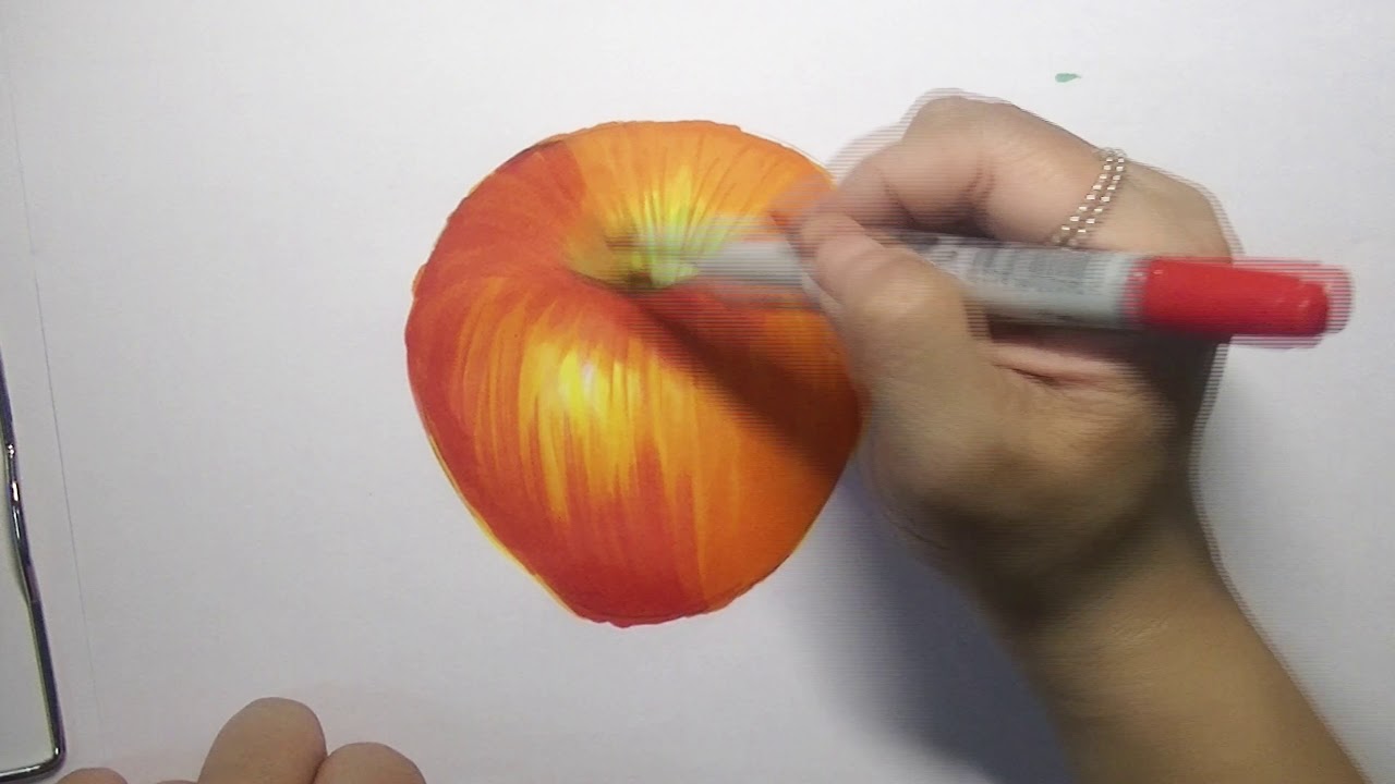 COPIC 麥克筆蘋果講解版
