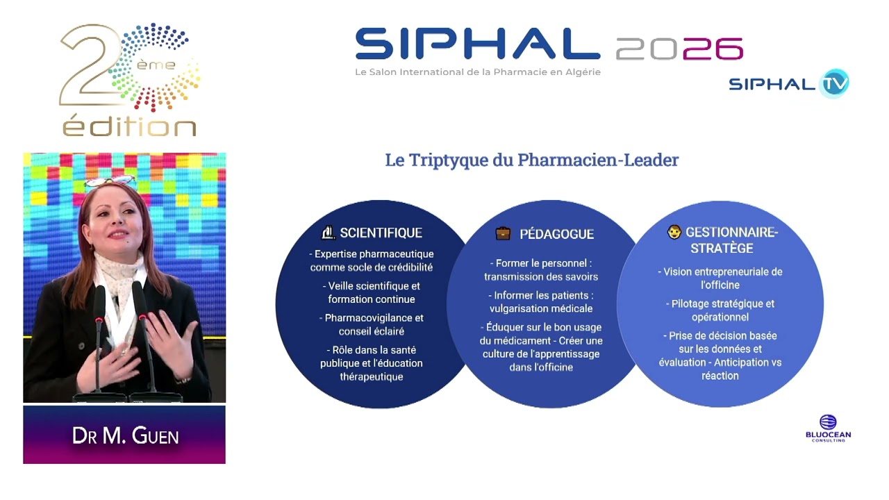 SIPHAL 2026, Leadership Stratégique et Innovation, Dr Guen, BLUOCEAN CONSULTING