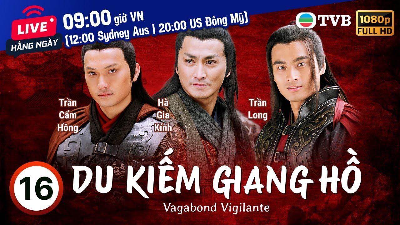 Phim TVB Du Kiếm Giang Hồ (Vagabond Vigilante) 16/40 | Hà Gia Kính, Quách Thiện Ni | 2006