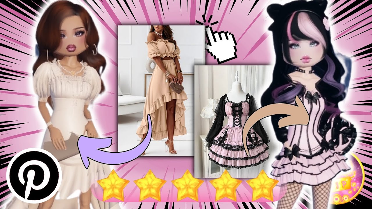 PINTEREST KÉP LESZ AZ OUTFITEM #3 🌟 / ROBLOX DRESS TO IMPRESS (öltözzködj és nyűgözz le)