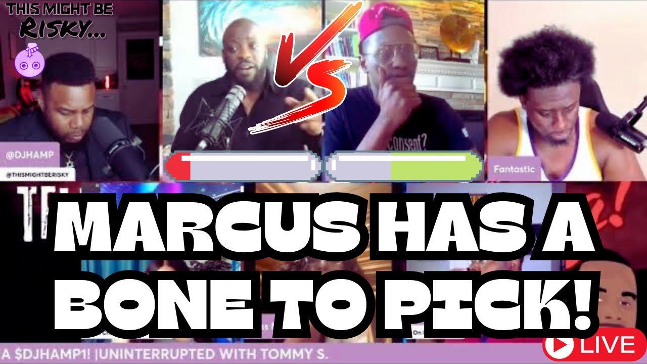 MARCUS JOINS THE PANEL TO GET AT TOMMY WITH SOME LONG STANDING QUESTIONS HE'S HAD!  it goes LEFT!
