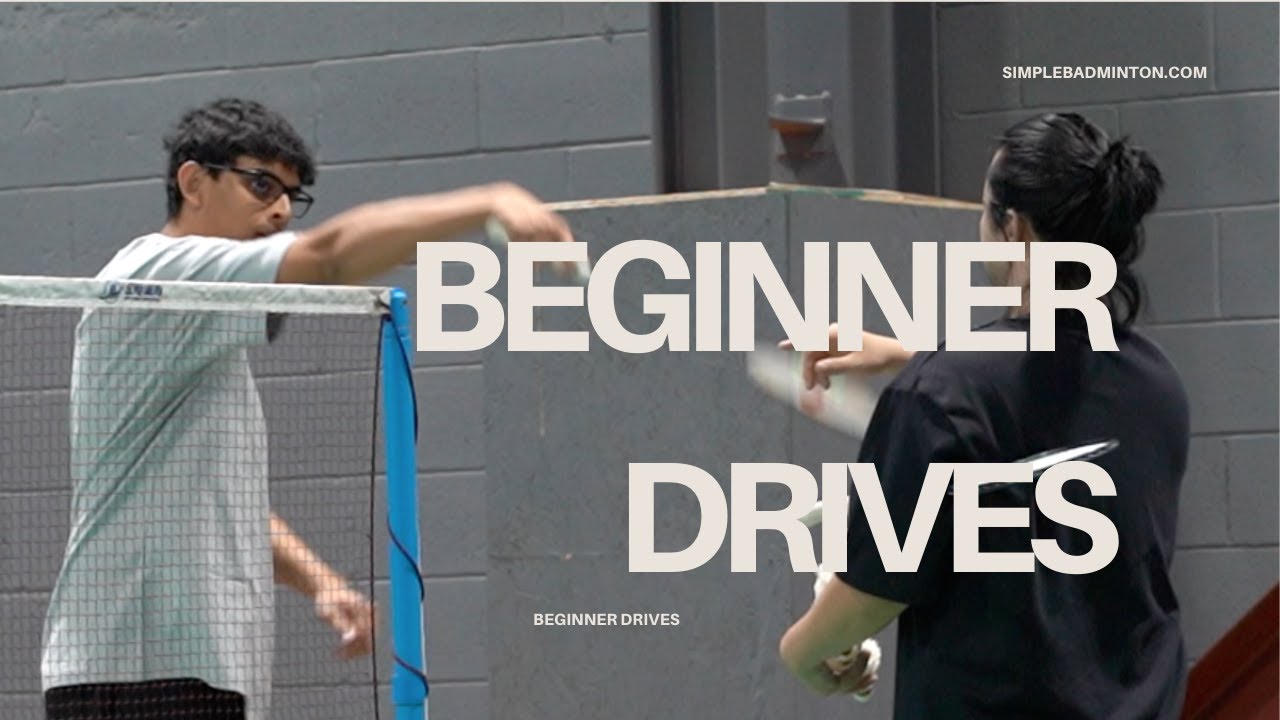 Badminton Drives for Doubles: Beginner Basics