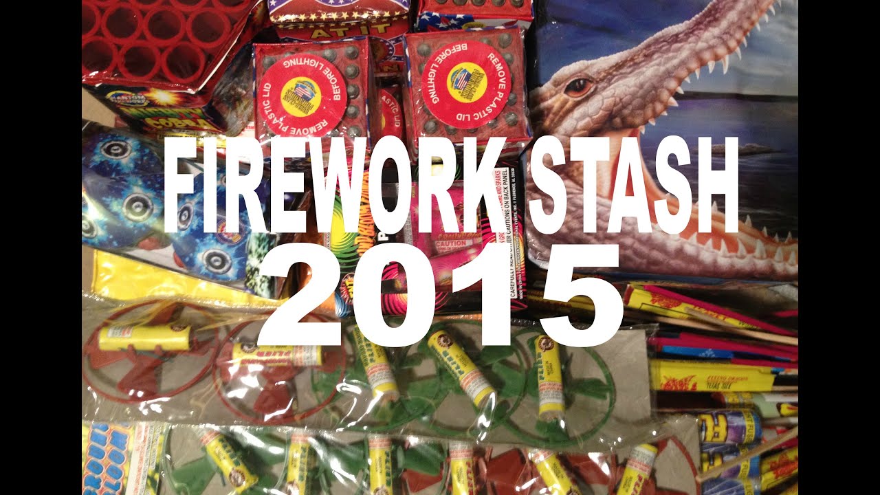 2015 Firework Stash