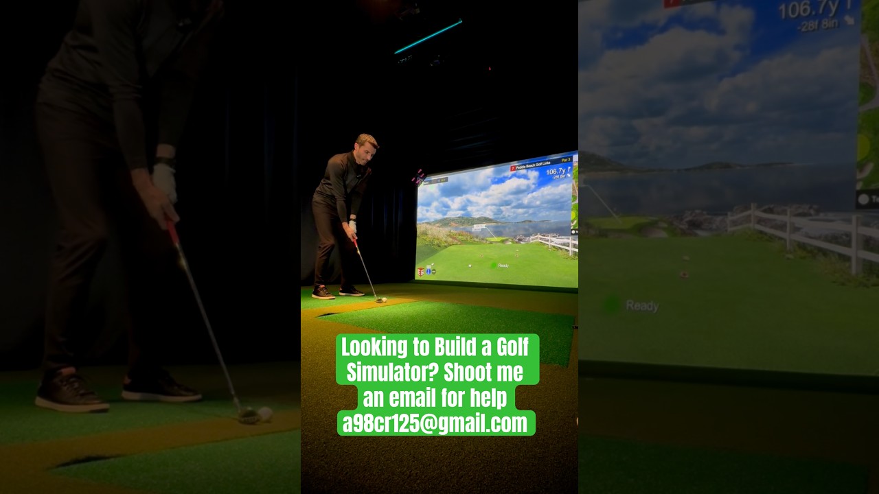 Trugolf Apogee Launch Monitor - You Can Talk to This Golf Simulator! #golf #golfsimulator #golfer