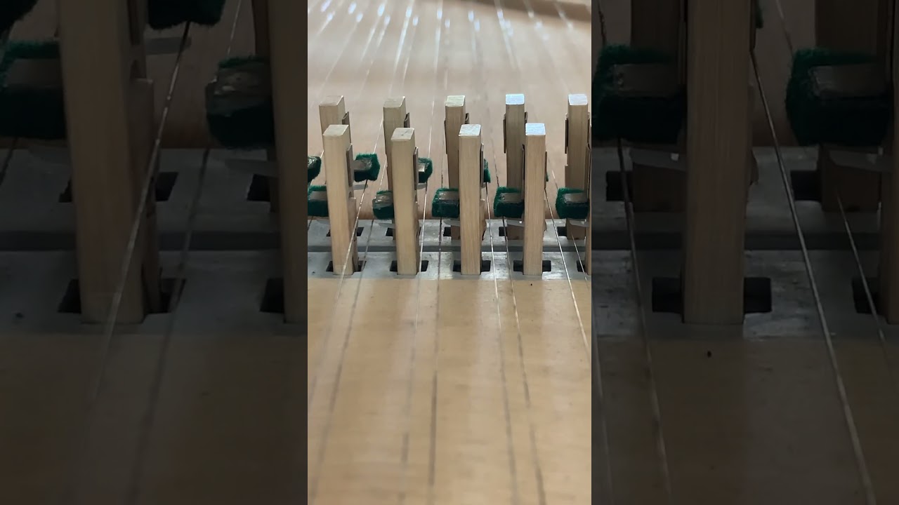 How #sound is produced on a #harpsichord