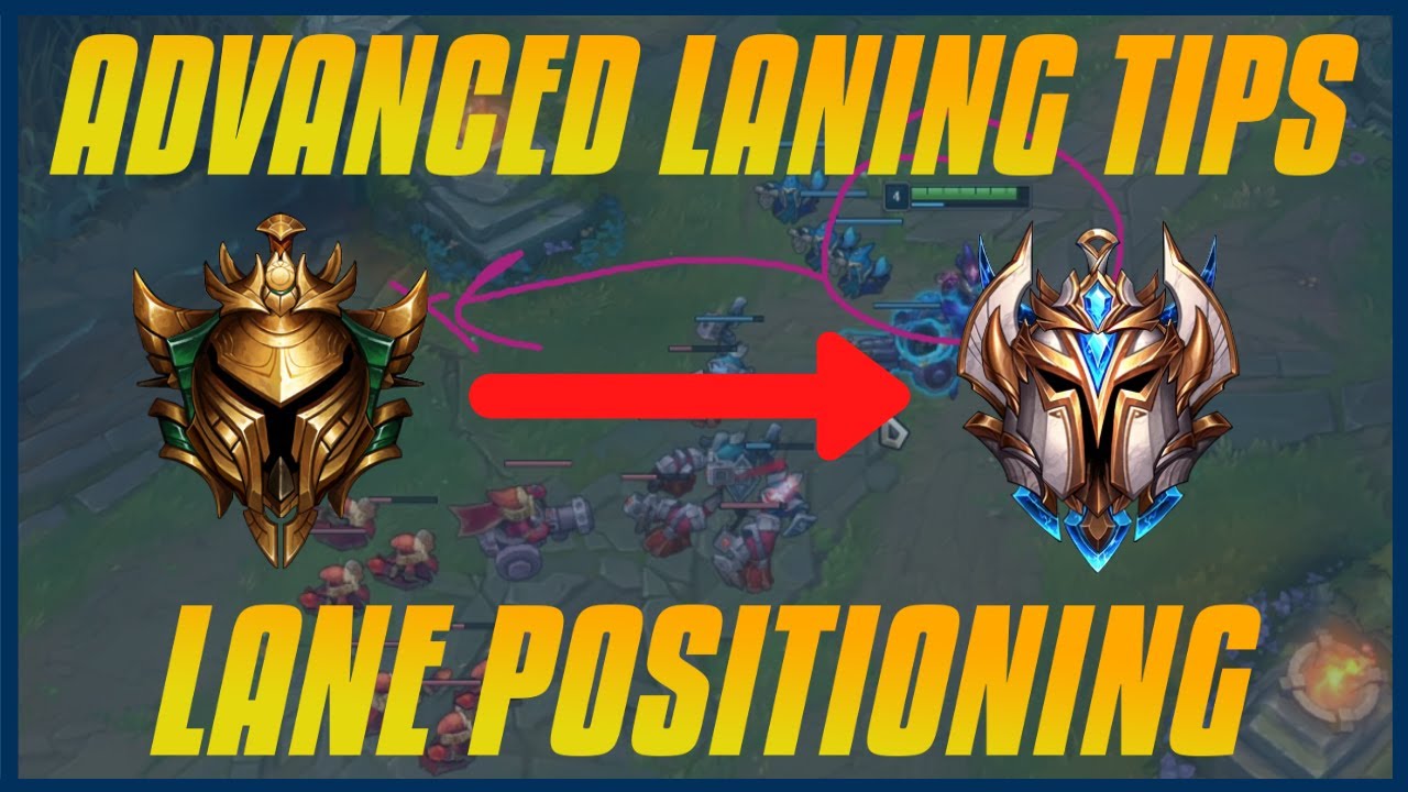 ADVANCED LANING TIPS : Lane Positioning + Faking CS + Mind Games + Dodging Patterns